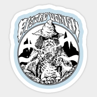 Elevated Vegan Wizard Sticker